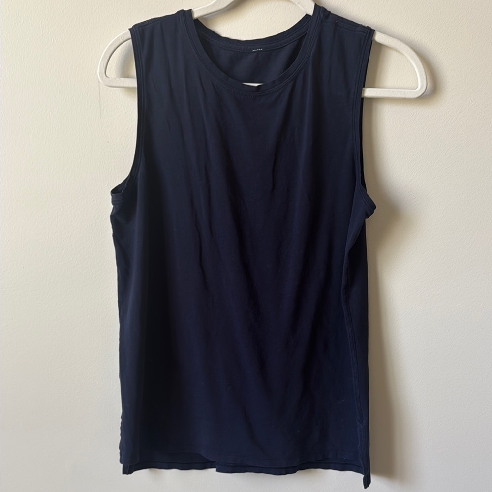 Lululemon Athletica Blue Sleeveless Muscle Tee
